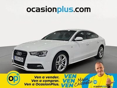 Usado Audi A5 S-Line 170 CV (125 kW) 2014 Blanco Coupe