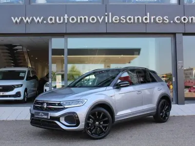 Usado VW T-Roc R-line 150 CV (110 kW) 2022 Gris / plata SUV