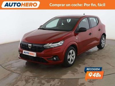 Usado Dacia Sandero Essentiel 91 CV (66 kW) 2021 Rojo Utilitario