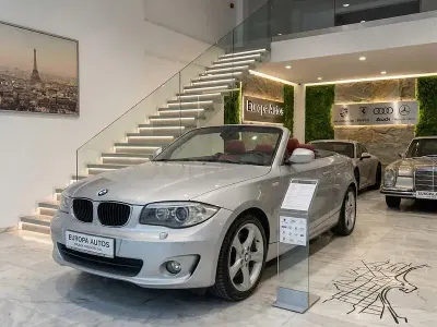 Usado BMW 118 Cabriolet 143 CV (105 kW) 2013 Gris / plata Descapotable