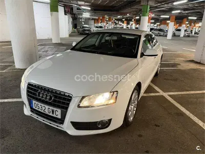 Usado Audi A5 Sportback 177 CV (130 kW) 2010 Blanco Utilitario