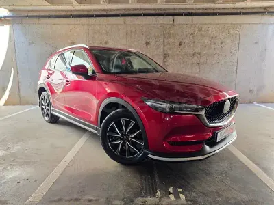 Usado Mazda CX-5 175 CV (128 kW) 2018 Granate SUV