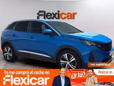 Usado Peugeot 3008 Active 130 CV (95 kW) 2021 Azul SUV