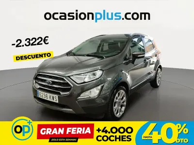 Usado Ford Ecosport Titanium 125 CV (91 kW) 2019 Gris SUV