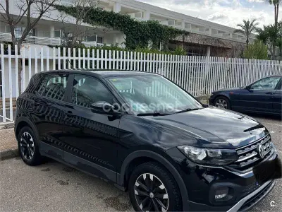 Usado VW T-Cross Edition 95 CV (69 kW) 2020 Negro SUV