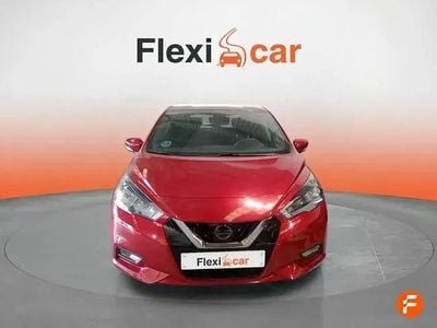 Käytetty Nissan Micra Acenta 92 HP (67 kW) 2021 Punainen Viistoperä