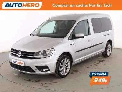 Usado VW Caddy Maxi Trendline 102 CV (75 kW) 2019 Gris Monovolumen