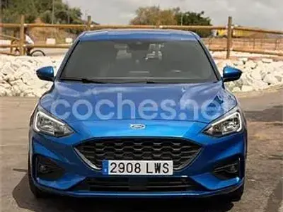 Usado Ford Focus ST-Line 125 CV (91 kW) 2022 Azul Berlina