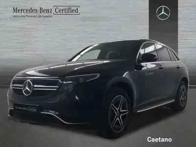Usado Mercedes EQC400 300 kW (408 CV) 2022 Negro SUV