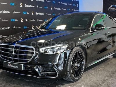 Usado Mercedes S350 286 CV (210 kW) 2021 Verde Berlina