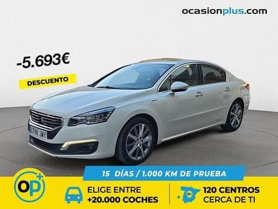 Blanco Usado 2016 Peugeot 508 GT-line Berlina | 11.297 € (Precio justo)