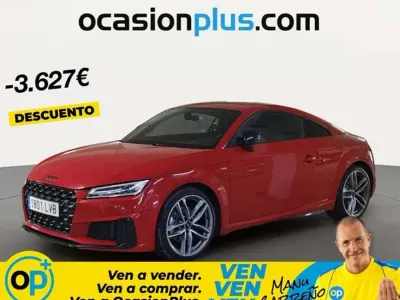 Usado Audi TT S-Line 197 CV (144 kW) 2021 Rojo Coupe