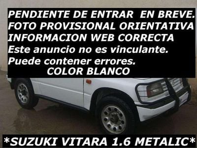 Usado Suzuki Vitara 81 CV (59 kW) 1992 Blanco SUV