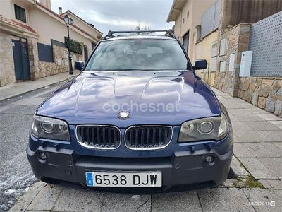Usado BMW X3 231 CV (169 kW) 2005 Azul SUV