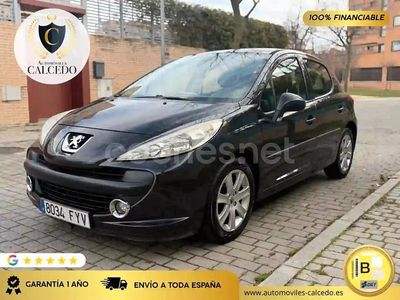 Usado Peugeot 207 90 CV (66 kW) 2007 Negro Berlina