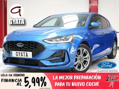 Begagnad Ford Focus ST-Line 155 HK (114 kW) 2024 Blå