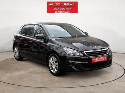 Usado Peugeot 308 SW Active 130 CV (95 kW) 2017 Negro Familiar