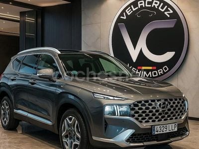 Gris / plata Usado 2022 Hyundai Santa Fe SUV | 31.900 € (Precio justo)