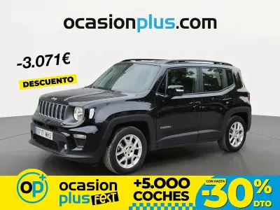 Usado Jeep Renegade Limited 130 CV (95 kW) 2023 Negro SUV