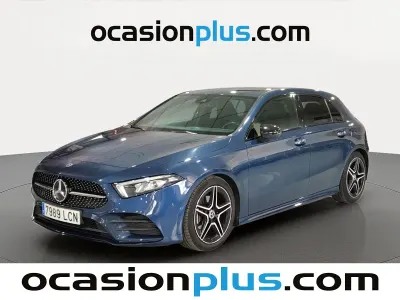 Usado Mercedes A200 AMG 150 CV (110 kW) 2019 Azul Utilitario