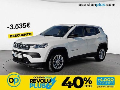 Usado Jeep Compass Longitude 130 CV (95 kW) 2022 Blanco SUV