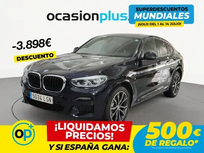 Usado BMW X4 190 CV (139 kW) 2021 Negro SUV