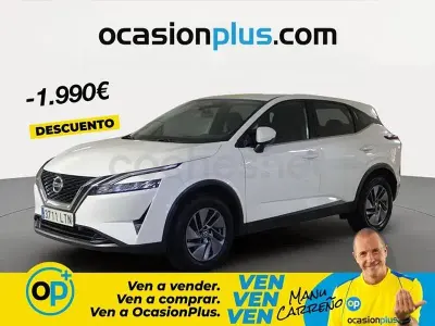 Usado Nissan Qashqai Acenta 158 CV (116 kW) 2021 Blanco SUV