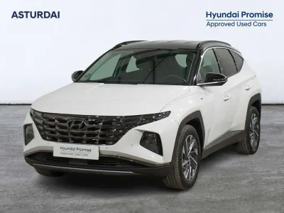 Käytetty Hyundai Tucson 150 HP (110 kW) 2021 Valkoinen Katumaasturi