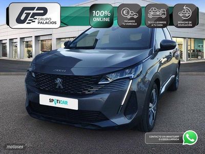 Gris / plata Usado 2021 Peugeot 3008 GT SUV | 21.990 € (Un poco caro)