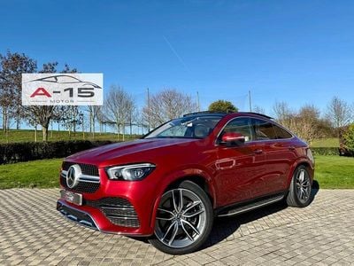 Usado Mercedes GLE400 330 CV (242 kW) 2021 Granate Coupe