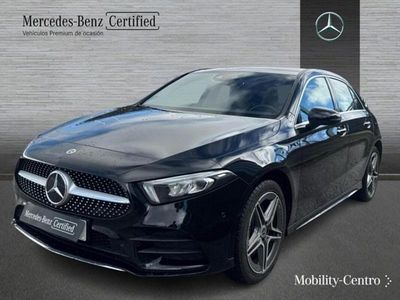Usado Mercedes A250 AMG line 160 CV (117 kW) 2021 Nachtschwarz  unilack