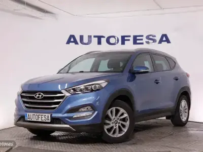 Usado Hyundai Tucson 116 CV (85 kW) 2016 Azul SUV
