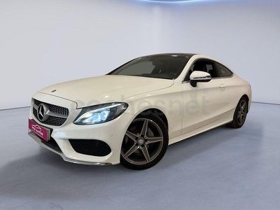 Usado Mercedes C220 170 CV (125 kW) 2017 Blanco Coupe