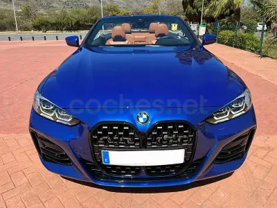 Usado BMW 420 184 CV (135 kW) 2021 Azul Descapotable