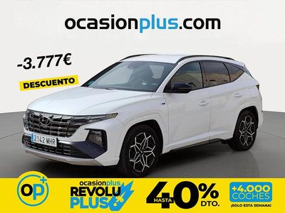 Usado Hyundai Tucson N Line 150 CV (110 kW) 2023 Blanco SUV
