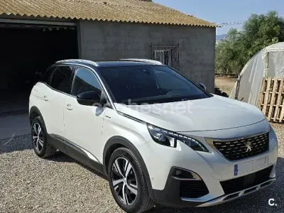 Usado Peugeot 3008 GT-line 130 CV (95 kW) 2018 Blanco SUV