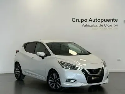 Occasion Nissan Micra Tekna 100 ch (73 kW) 2020 Blanc Berline