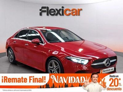 Rojo Usado 2019 Mercedes A200 Berlina | 23.990 € (Precio justo)