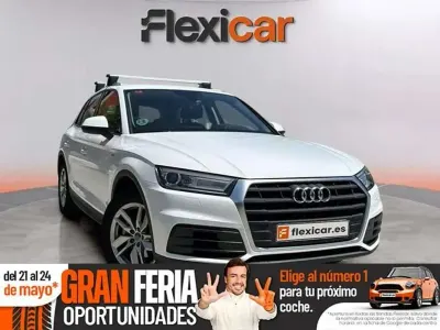 Käytetty Audi Q5 Design 150 HP (110 kW) 2018 Valkoinen Katumaasturi