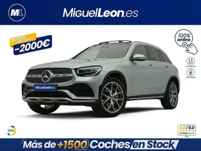 Usado Mercedes GLC300de 306 CV (225 kW) 2022 Gris SUV