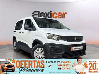 Usado Peugeot Rifter Active 100 CV (73 kW) 2021 Blanco Monovolumen