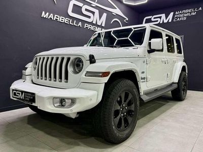 Usado Jeep Wrangler Unlimited Sahara 200 CV (147 kW) 2019 Blanco SUV