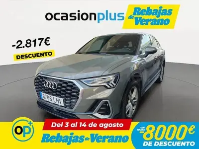 Usado Audi Q3 Sportback S-Line 150 CV (110 kW) 2020 Gris / plata SUV