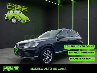 Usado VW Touareg 262 CV (192 kW) 2017 Azul SUV