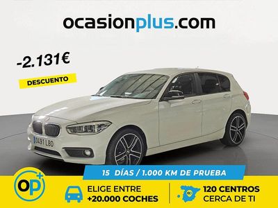 Usado BMW 116 116 CV (85 kW) 2019 Blanco Utilitario