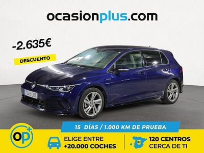 Azul Usado 2021 VW Golf VII R-line | 24.590 € (Caro)
