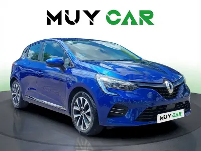 Usado Renault Clio V Intens 140 CV (102 kW) 2021 Azul Utilitario