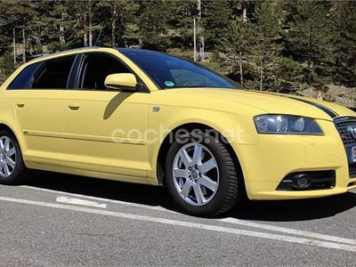 Usado Audi A3 S-Line 170 CV (125 kW) 2007 Amarillo Berlina