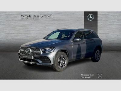 Gris Usado 2022 Mercedes GLC300e AMG line SUV | 41.990 € (Precio justo)