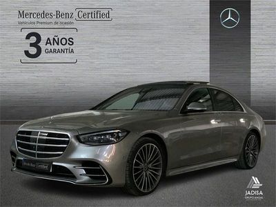 Gris / plata Usado 2022 Mercedes S350 AMG line Berlina | 79.990 € (Caro)